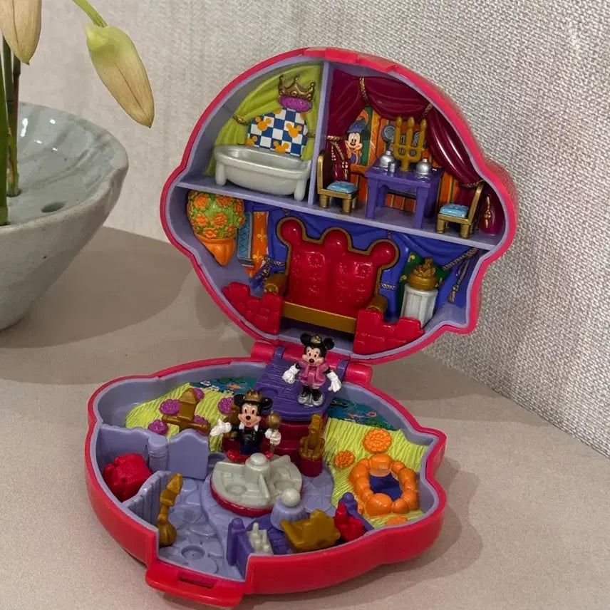 [BUNJANG] Polly Pocket Mickey Mouse Minnie Mouse Set / 폴리포켓 미키마우스 미니마우스