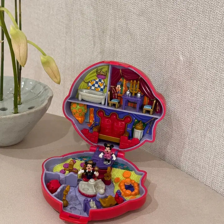 [BUNJANG] Polly Pocket Mickey Mouse Minnie Mouse Set / 폴리포켓 미키마우스 미니마우스
