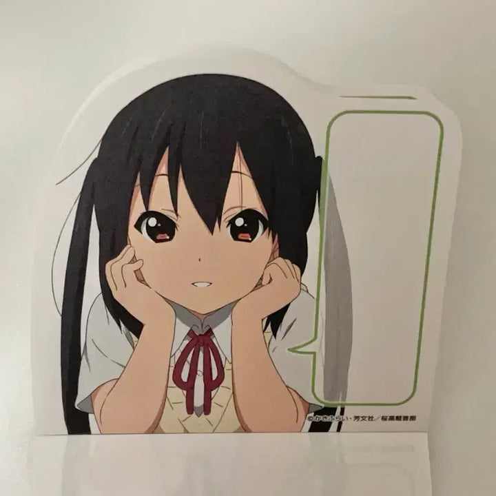 [BUNJANG] K-On! Azusa Nakano Classic Memo Pad, Figure, Keychain, Gacha, Plush Doll / 케이온 나카노 아즈사 고전 메모 패드 메모장 피규어 키링 가챠 인형