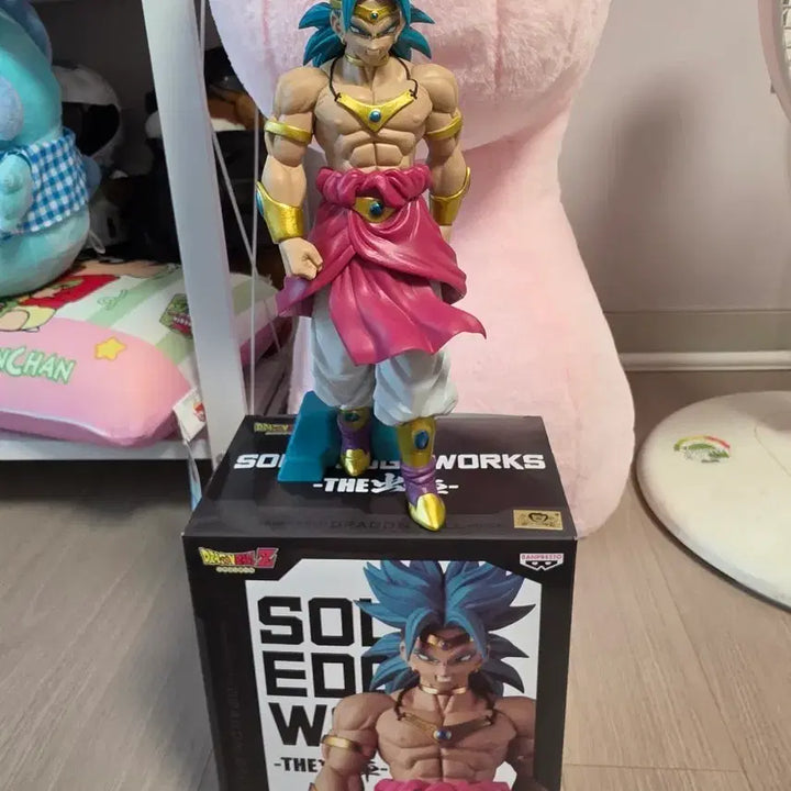 [BUNJANG] Dragon Ball Z Solid Edge Works Broly Figure / 드래곤볼Z 솔리드 엣지 웍스 브로리 피규어