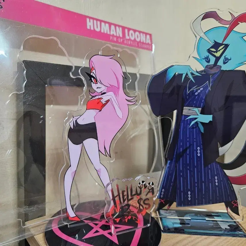 [BUNJANG] Helluva Boss Bundle Set Official Acrylic Stand / 일괄) 헬루바보스 공식 아크릴스탠드