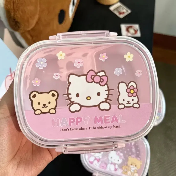[BUNJANG] Sanrio Hello Kitty Vintage Lunch Box / 헬로키티 키티 도시락통 고전 산리오 헬로키티 도시락 통