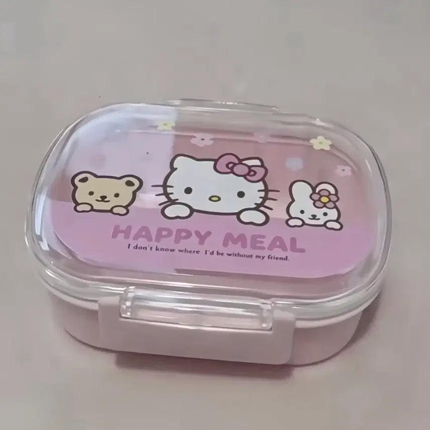 [BUNJANG] Sanrio Hello Kitty Vintage Lunch Box / 헬로키티 키티 도시락통 고전 산리오 헬로키티 도시락 통