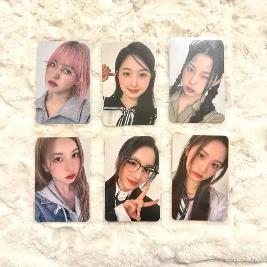 [BUNJANG] NMIXX Expergo 1st Anniversary Cafe POB Set (Seolyoon, Haewon, Jiwoo, Bae, Lily, Kyujin) / 엔믹스 엑스페르고 1주년 카페 설윤 해원 지우 베이 릴리 규진 포카 특전 세트 양도 nmixx expergo 포토카드 미공포 set