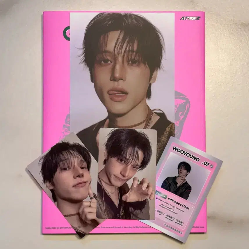 [BUNJANG] ATEEZ Wooyoung Golden Hour 5 A Ver. Album Full Set / 에이티즈 우영 골든아워5 A 버전 앨범 풀구성