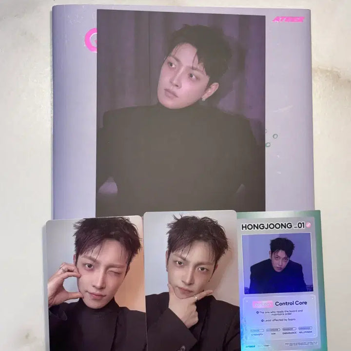 [BUNJANG] ATEEZ Hongjoong Golden Hour 5 Diary Version Album Full Set / 에이티즈 홍중 골든아워5 다이어리 버전 앨범 풀구성