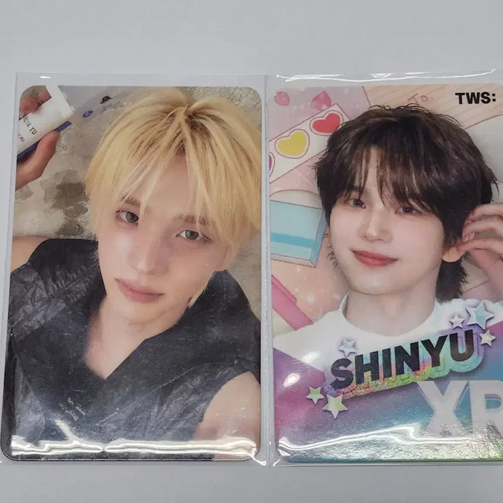 [BUNJANG] TWS Shinyu 42Zone &amp; Rhythm Hive Photocard Bundle Set / 투어스 콘서트 사이존 신유+리듬하이브 신유 포카 일괄