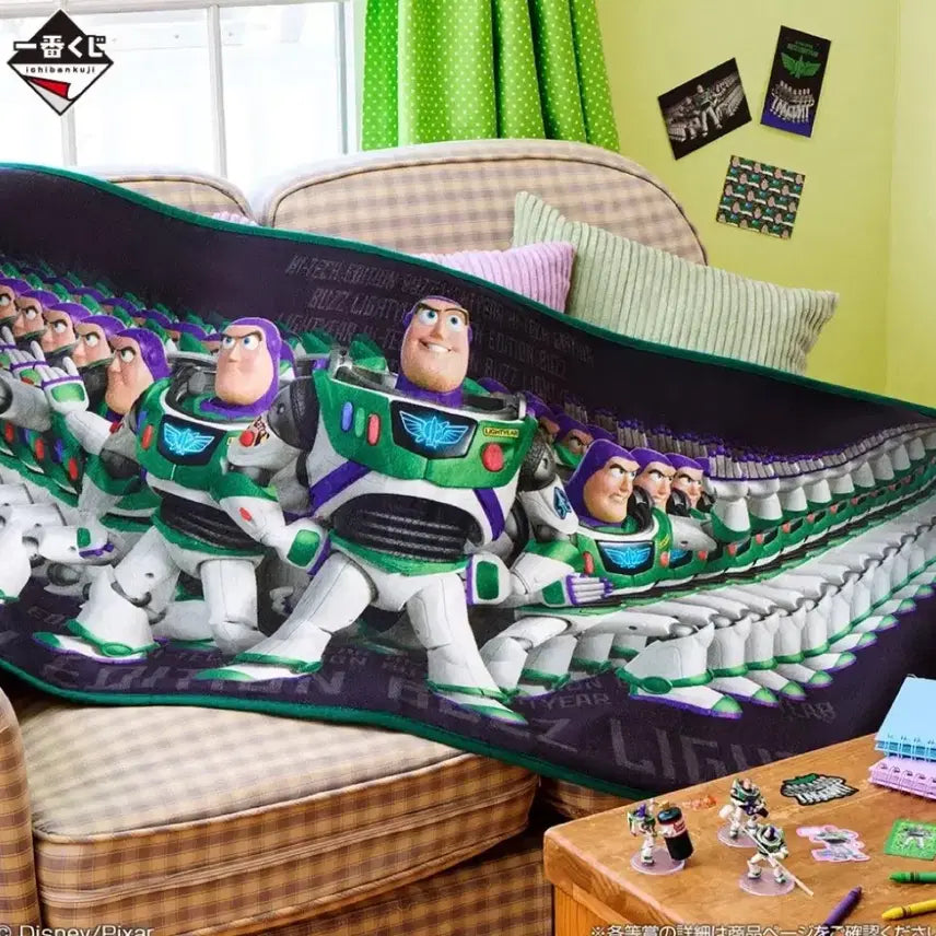 [BUNJANG] Toy Story Ichiban Kuji Prize B Buzz Summer Blanket / 토이스토리 제일복권 B상 버즈 서머 블랭킹