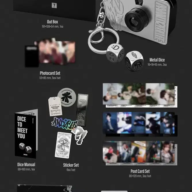 [BUNJANG] Double Album Mini 1st Ver. Curious Limited Edition / 앤더블 앨범 미니1집 한정반 Curious ver. 양도해요