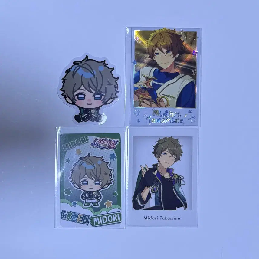 [BUNJANG] Ensemble Stars Midori Waguru Waguru Photocard Sticker 10th Anniversary POB / 앙스타 미도리 와글와글 포카 스티커 10주년 특전 파샷츠 서장 폴라