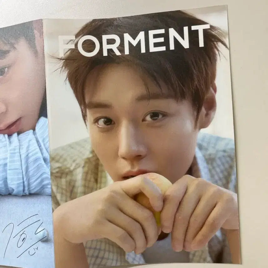 [BUNJANG] Park Jihoon FORMENT Photocard Magazine Booklet / 박지훈 포맨트 책자 포카 잡지