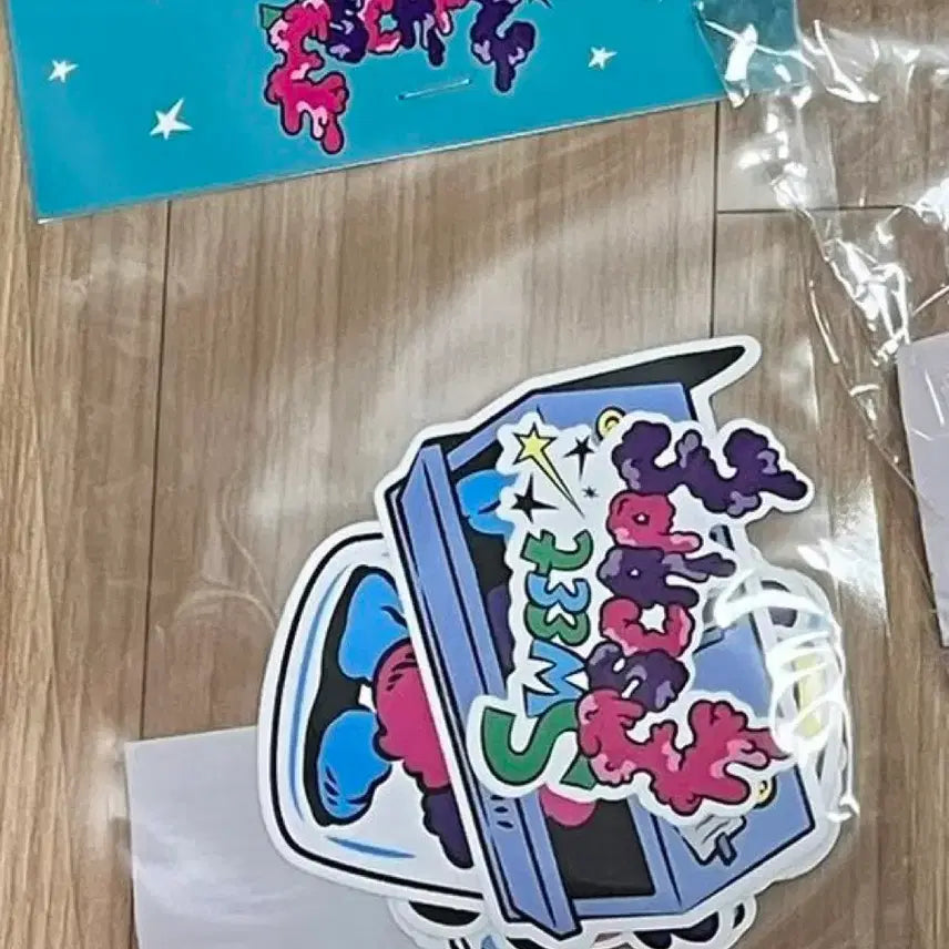 [BUNJANG] SHINee KEY Kibum Sweet Escape Fluffy Sticker Set / 샤이니 키 기범 스윗이스케이프 복실이 스티커 세트