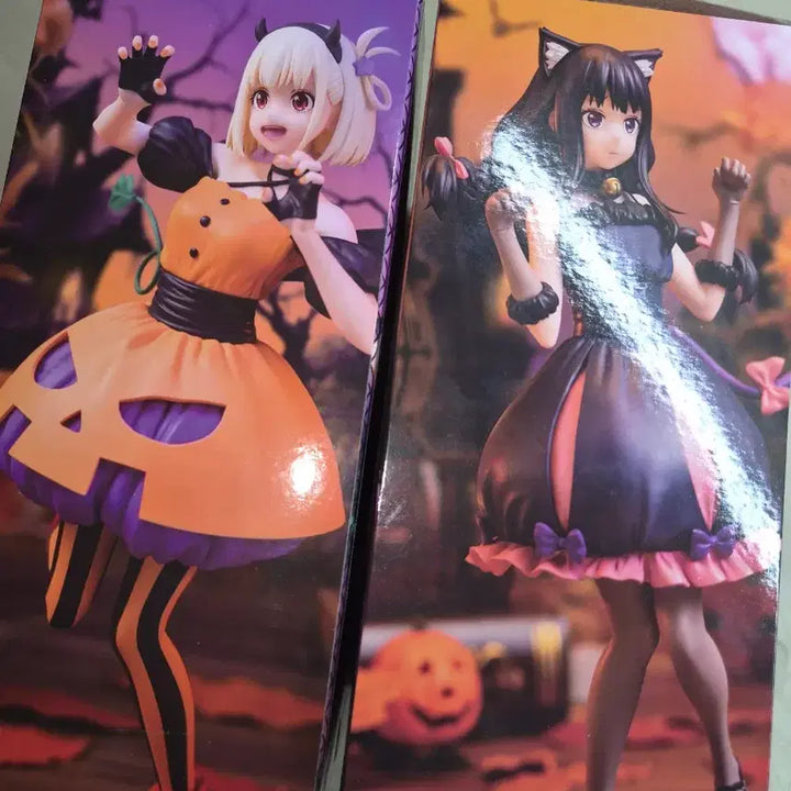 [BUNJANG] Lycoris Recoil Chisato Takina Halloween Figure Bundle Set / (일괄)리코리스 리코일 치사토 타키나 할로윈 피규어