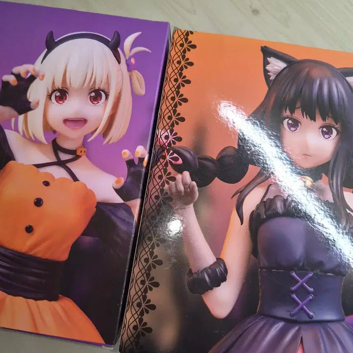 [BUNJANG] Lycoris Recoil Chisato Takina Halloween Figure Bundle Set / (일괄)리코리스 리코일 치사토 타키나 할로윈 피규어