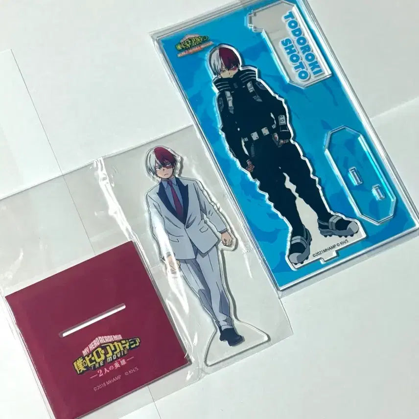 [BUNJANG] My Hero Academia Todoroki Shoto Movie Acrylic Standee Bundle Set / 나히아 히로아카 토도로키 쇼토 극장판 아크릴스탠드 일괄