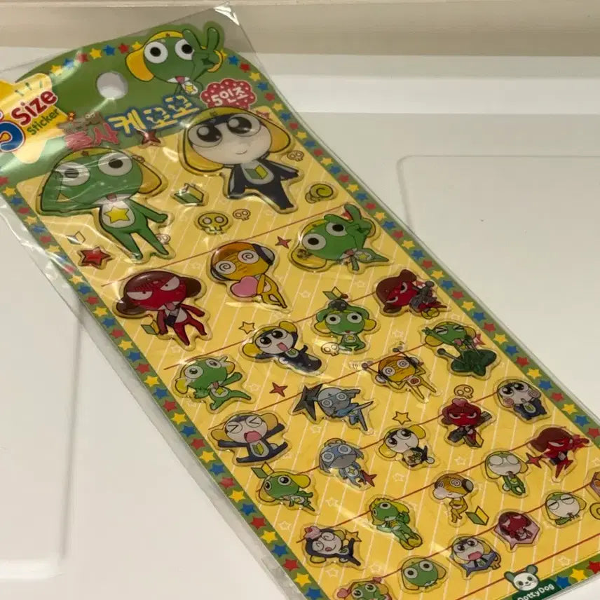 [BUNJANG] Vintage Keroro Stickers / 고전문구 고전 케로로 스티커