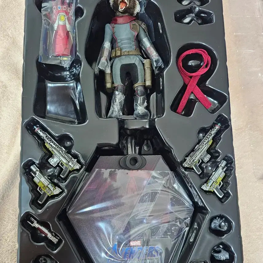 [BUNJANG] Hot Toys Marvel Avengers: Endgame Rocket MMS548 1/6 Scale Figure / 핫토이즈 마블 어벤져스 엔드게임 로켓 MMS548 1/6 피규어