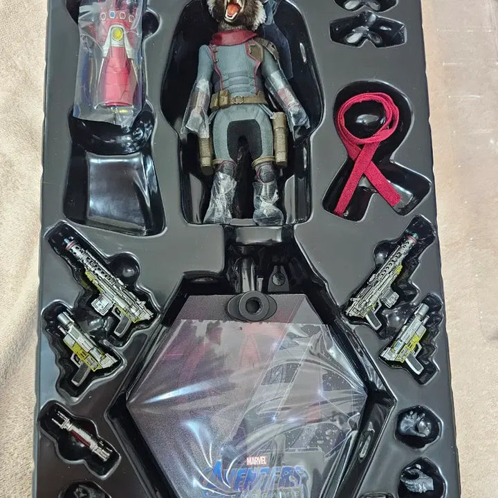 [BUNJANG] Hot Toys Marvel Avengers: Endgame Rocket MMS548 1/6 Scale Figure / 핫토이즈 마블 어벤져스 엔드게임 로켓 MMS548 1/6 피규어