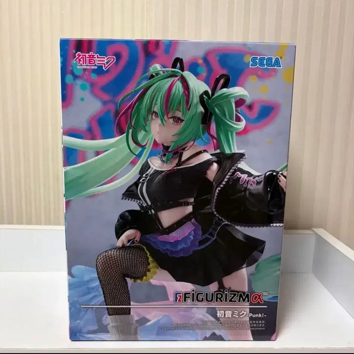 [BUNJANG] Sega FigureISM Hatsune Miku Punk Ver. Figure / [미개봉] 세가 피규어리즘 하츠네 미쿠 펑크 하츠네미쿠 미소녀 피규어