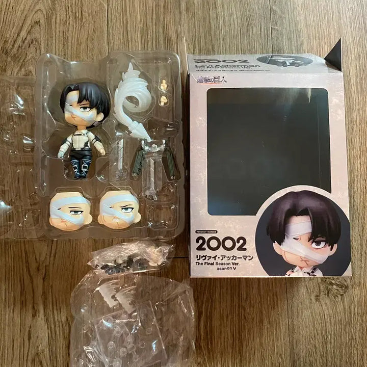 [BUNJANG] Levi Nendoroid Figure The Final Season (Unofficial) / 비공식)진격거 리바이 넨도 피규어 더 파이널 시즌