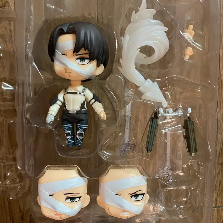 [BUNJANG] Levi Nendoroid Figure The Final Season (Unofficial) / 비공식)진격거 리바이 넨도 피규어 더 파이널 시즌
