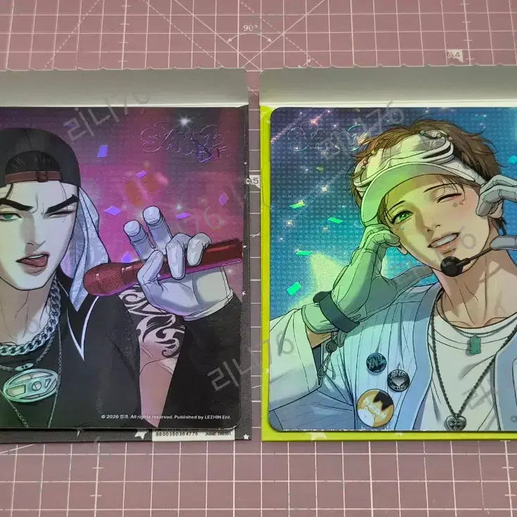 [BUNJANG] Resin Pop-Up Sparkles Resin Stage Fancam Postcard Jinx Set / 레진 팝업 스파클즈 레진스테이지 직캠 엽서 징크스 2장 양도