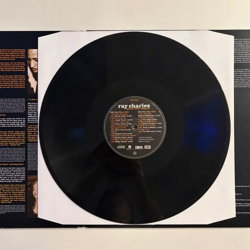[BUNJANG] Ray Charles Genius Loves Company 2004 EU Original 1st Press LP / [희귀] Ray Charles  Genius Loves Company 초반 LP