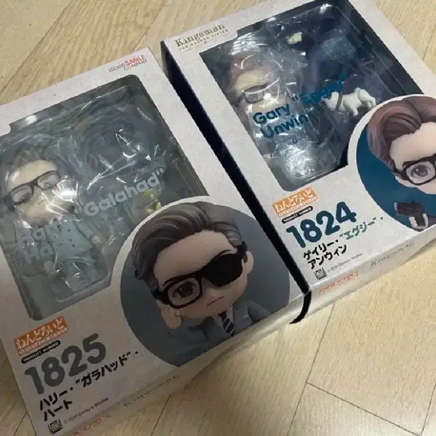[BUNJANG] Kingsman Nendoroid Set 1824 1825 (Sealed) / 킹스맨 넨도로이드 셋트 1824 1825 미개봉