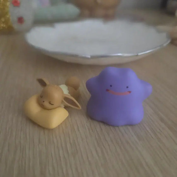 [BUNJANG] Ditto &amp; Eevee Figure Set / 메타몽, 이브이 피규어