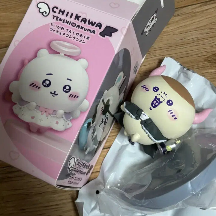 [BUNJANG] Chiikawa Angel &amp; Demon Kurimanju Figure / 치이카와 천사 악마 피규어 쿠리만쥬