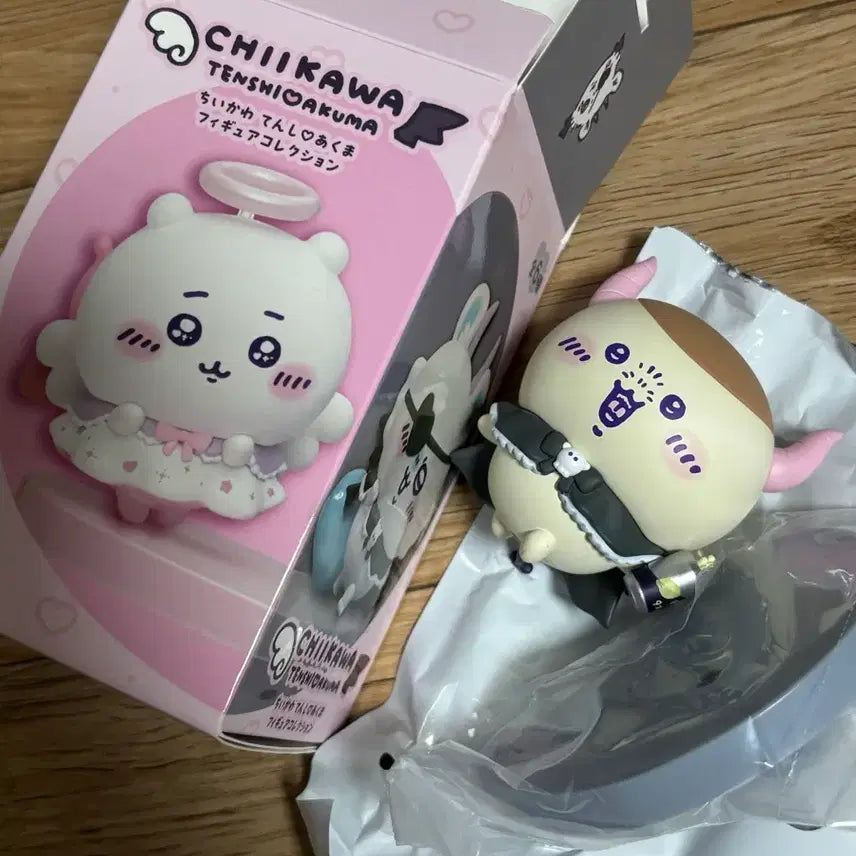 [BUNJANG] Chiikawa Angel &amp; Demon Kurimanju Figure / 치이카와 천사 악마 피규어 쿠리만쥬