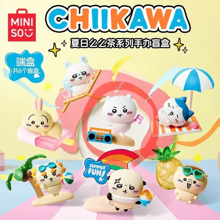 [BUNJANG] Miniso Cheikawa Summer Series Figure / 미니소 먼작귀 치이카와 여름시리즈 피규어