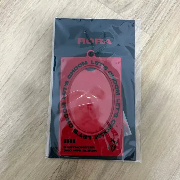 [BUNJANG] BABYMONSTER Rora PVC Photocard Holder (Sealed) / 베이비몬스터 로라 PVC 미개봉 포카 홀더 판매 합니다 ㅎㅎ