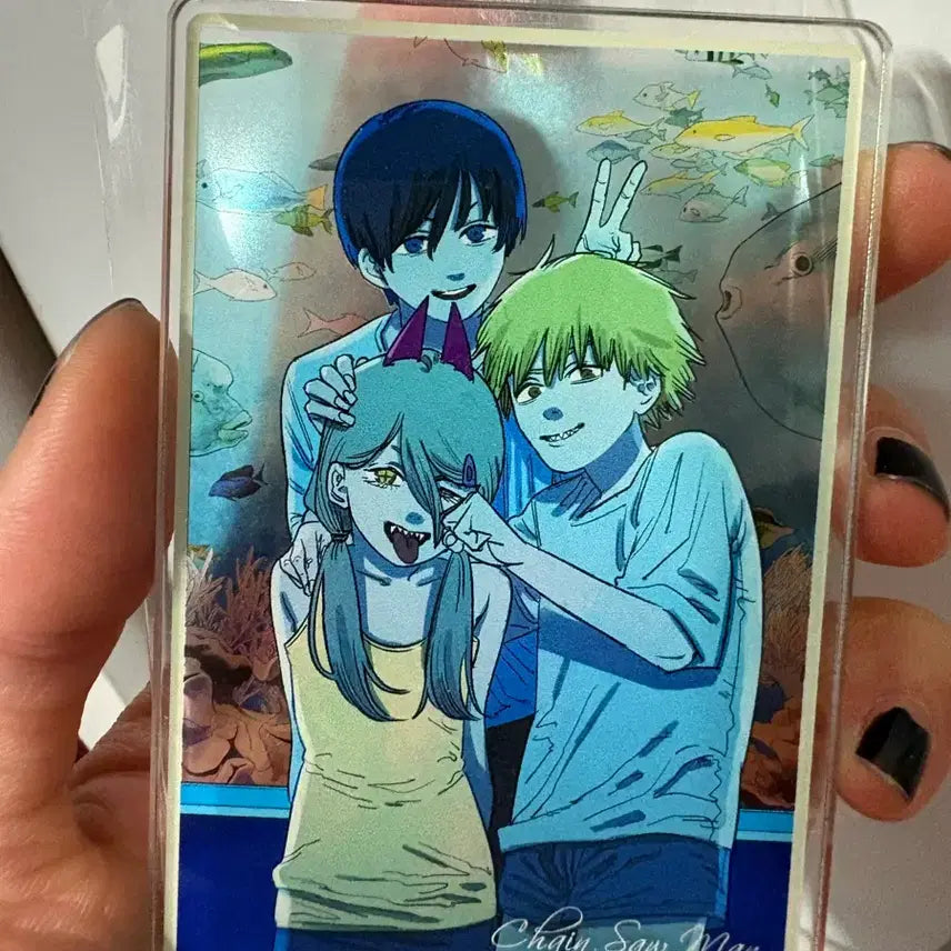 [BUNJANG] Chainsaw Man Denpaki Aquarium Stayed Status Figure / 체인소맨 덴파키 수족관 스테이드 스테이더스