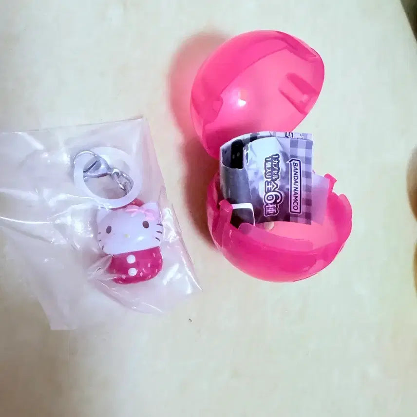 [BUNJANG] Sanrio Bandai Strawberry Marker Gacha Hello Kitty / (정품) 산리오 반다이 딸기 메지루시 가챠 헬로키티