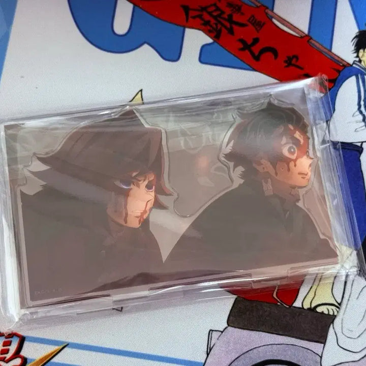 [BUNJANG] Ufotable Demon Slayer: Kimetsu no Yaiba Mugen Train Arc Giyu Tanjro Scene Acrylic Stand (Sealed) / 미개봉) 귀멸의 칼날 무한성편 파이널 유포테이블 장면사 아크릴 스탠드 기유 탄지로