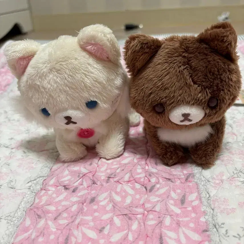 [BUNJANG] Rilakkuma Japanese Cat Plush Brown/Ivory / 리락쿠마 일본 고양이 인형 갈색/아이보리