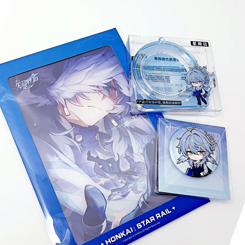 [BUNJANG] Honkai: Star Rail Sunday Official Taobao China Goods Badge Acrylic (Bundle Set) / 붕스 붕괴 스타레일 선데이 공식 타오바오 중국 굿즈 피규어 특전 뱃지 아크릴 전광 일괄 양도 판매