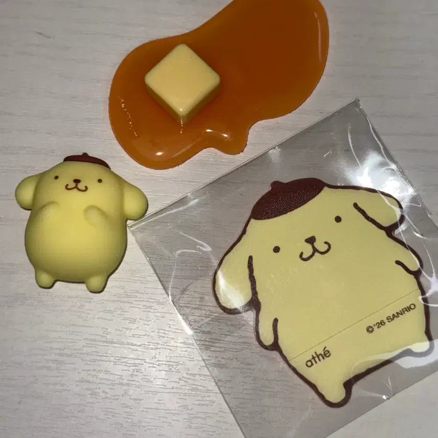 [BUNJANG] Atte Pompompurin Parts Puff Bundle / 아떼 폼폼푸린 파츠 퍼프 일괄