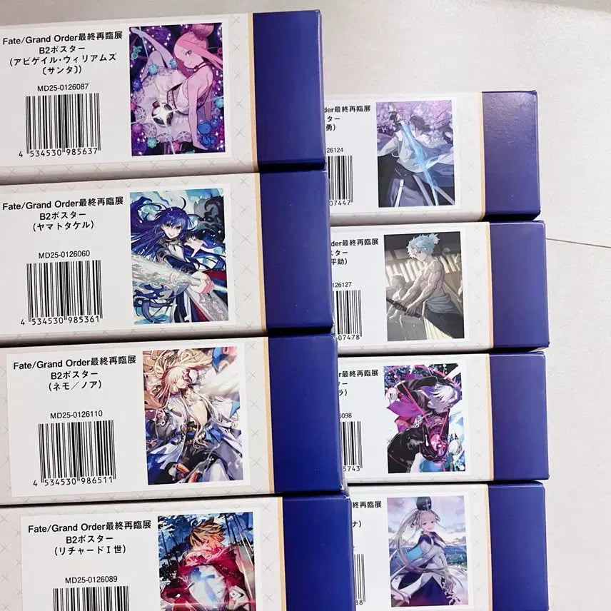 [BUNJANG] Fate/Grand Order (FGO) Official B2 Poster - Final Ascension (Various Characters) / FGO 페그오 페이트 최종재림전 B2 포스터 콘도 히지카타 리처드 인드라 요한나 야마토타케루 초밥 네모 노아 굿즈 공식