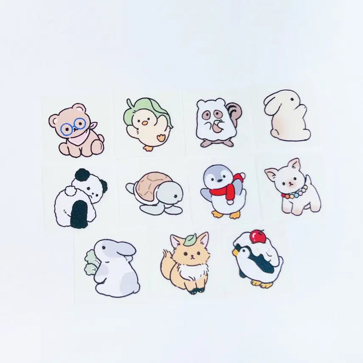 [BUNJANG] Yubora Animal Sticker Bundle / 유보라님 동물 띠부씰 일괄 양도 굿즈 문구 팬시