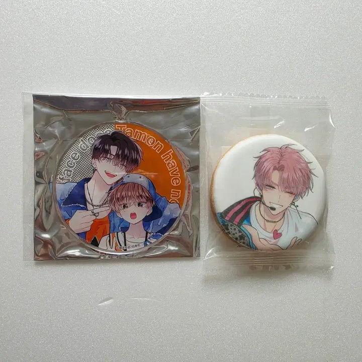 [BUNJANG] Tammon-gun Gratte Cookie + Acrylic Coaster Set (Sealed) / 타몬군 지금 어느쪽 그라떼 쿠키+아크릴코스터 세트 미개봉