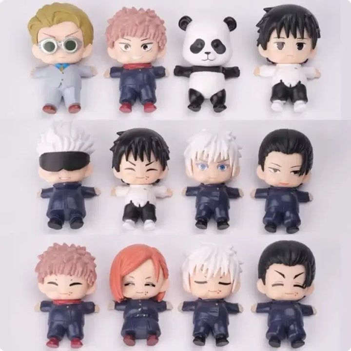 [BUNJANG] Jujutsu Kaisen Full Set 12 Types Figure Bundle / 주술회전 배부른 피규어 미개봉 12종 세트로 일괄 판매합니다.