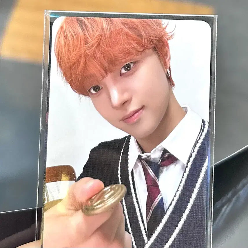 [BUNJANG] ENHYPEN NI-KI Button Photocard / 앤팀 vr 브이알 의주 단추 포토카드