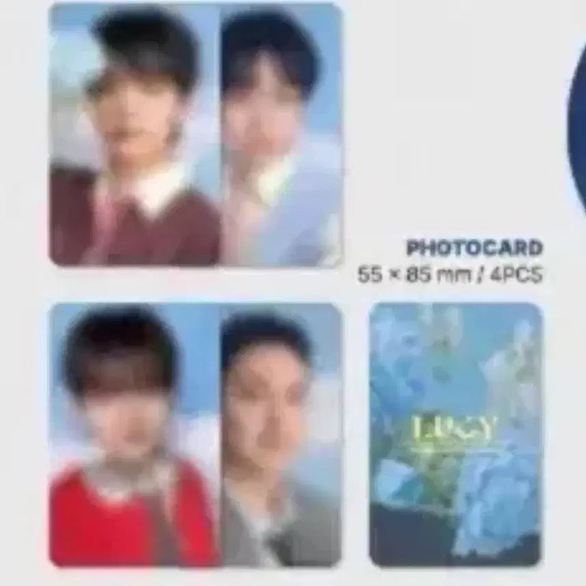 [BUNJANG] LUCY Official Fanclub 1st Generation Kit Photocard Bundle Set / 루시 공식 팬클럽 1기 키트 포카 일괄 판매