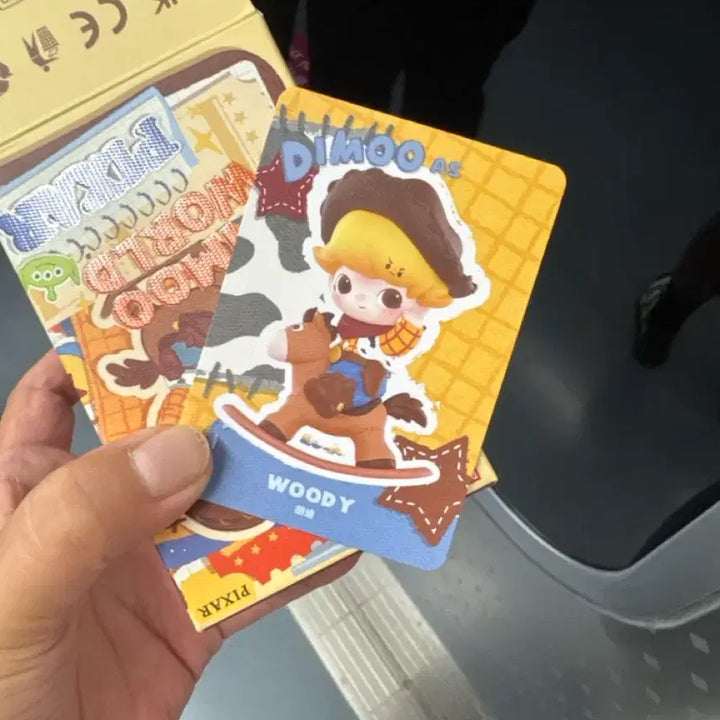 [BUNJANG] Pop Mart DIMOO World x Pixar Series DIMOO as Woody / 팝마트 디무 월드 X 픽사 시리즈DIMOO as WOODY