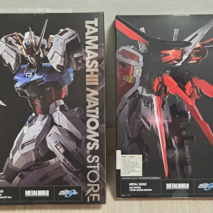[BUNJANG] Metal Build Strike Gundam with Aile Striker / 메탈빌드 스트라이크 건담 + 에일스트라이커
