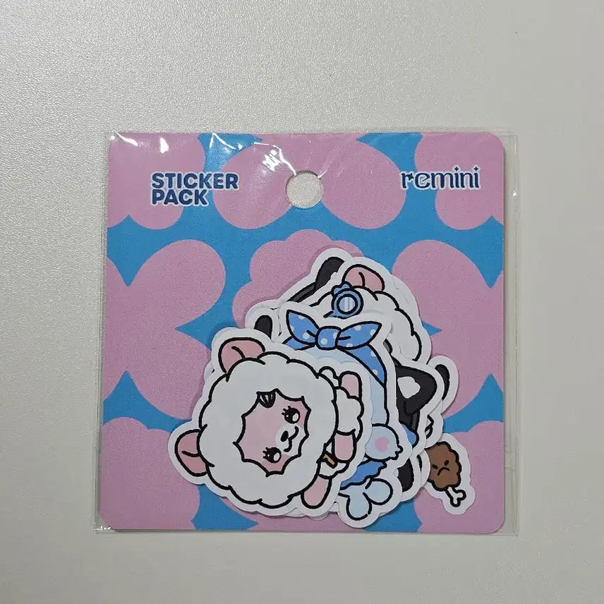 [BUNJANG] Lysnne Remini Sticker Pack (Sealed) / 미개봉)리센느 레미니 스티커팩 팝업