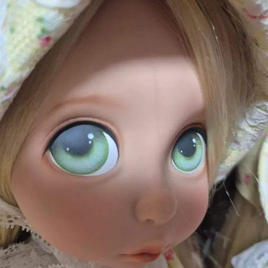 [BUNJANG] Disney Baby Doll Green Dress / 디즈니베이비돌 지콩쥐님리페