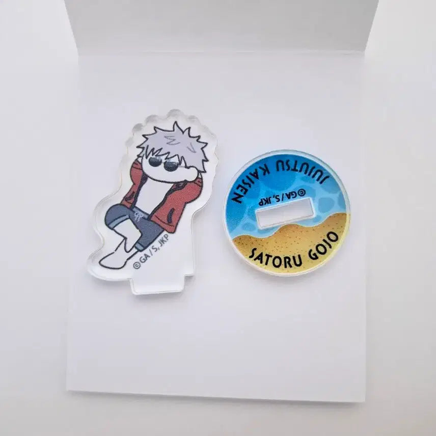 [BUNJANG] Jujutsu Kaisen Oyasumi-masu Mini Acrylic Stand Gojo / 주술회전 세틀라이트 팝업 오야스미마스 미니 아크릴 스탠드 고죠